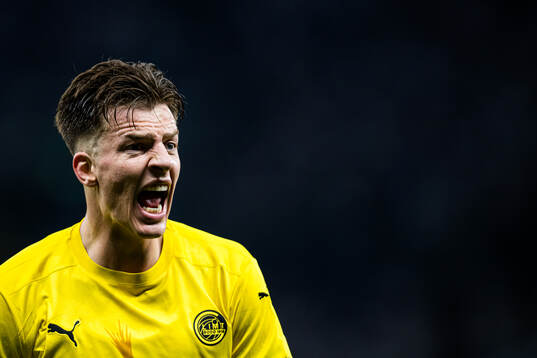 Jostein Gundersen of Bodø/Glimt celebrates