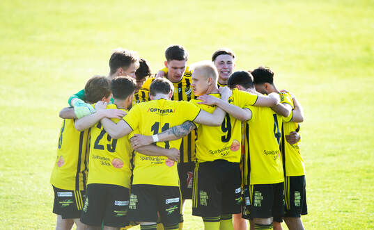 IFK Hässleholm laddar upp i matchen i division 2 mellan