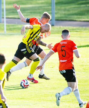 IFK Hässleholms Alexander Sjöström och Kristianstads