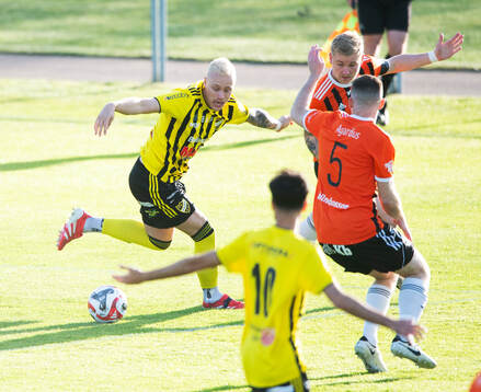 IFK Hässleholms Alexander Sjöström och Kristianstads
