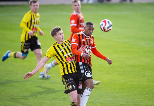 IFK Hässleholms Axel Henriksson och Kristianstads Omar