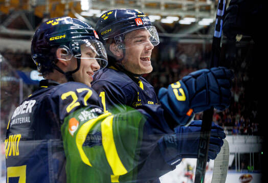 Leo Carlsson of Sweden celebrates