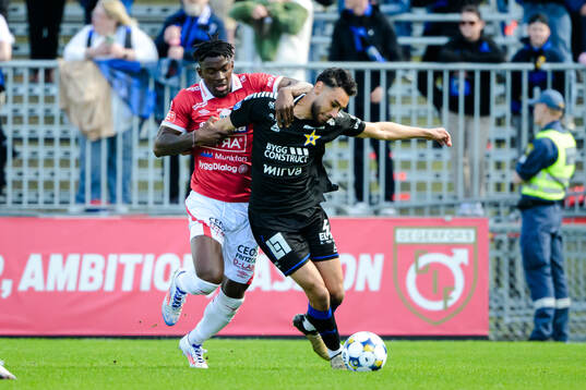 Degerfors Mamadouba Diaby och Sirius