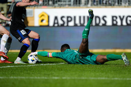 Sirius målvakt Ismael Diawara