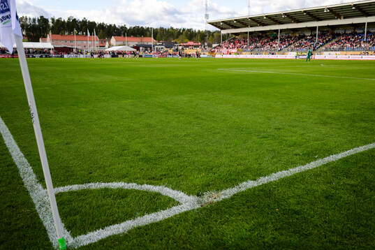 Fotbollsplanen på Stora Valla