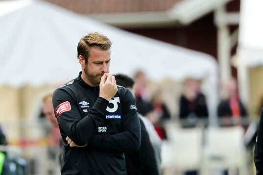 Degerfors tränare William Lundin