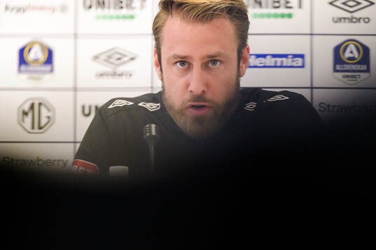 Degerfors tränare William Lundin