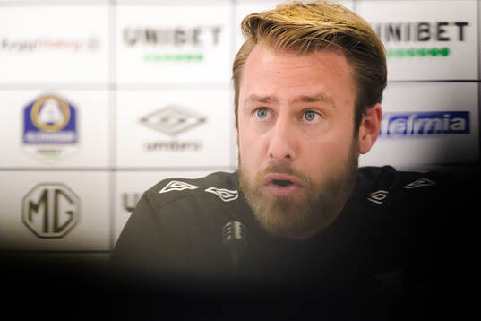 Degerfors tränare William Lundin