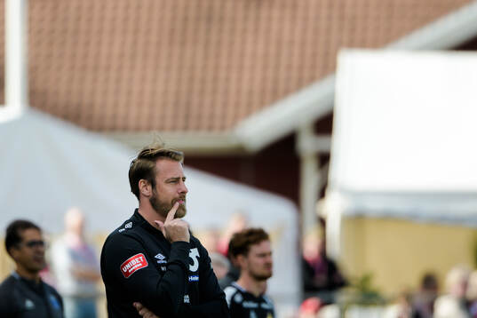 Degerfors tränare William Lundin