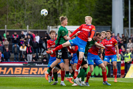 Varbergs Edvin Tellgren och Helsingborgs Oscar Aga
