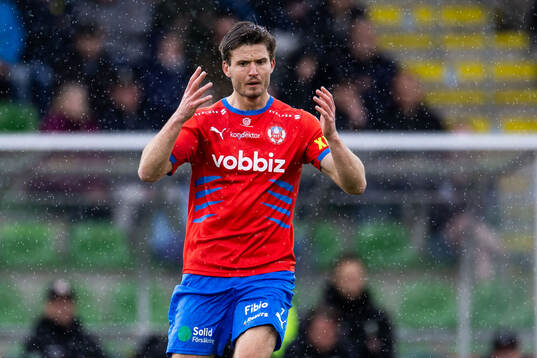 Helsingborgs Wilhelm Loeper deppar