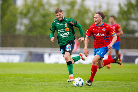 Varbergs Oliver Alfonsi och Helsingborgs Simon Bengtsson