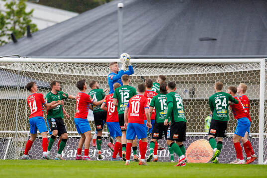 Helsingborgs målvakt Johan Brattberg