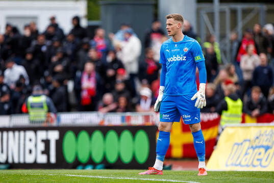 Helsingborgs målvakt Johan Brattberg