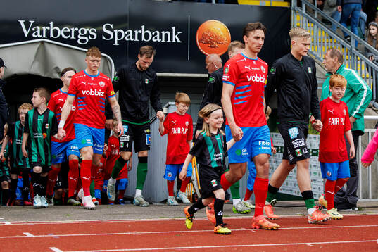Helsingborgs Wilhelm Nilsson  och Varbergs Edvin Tellgren