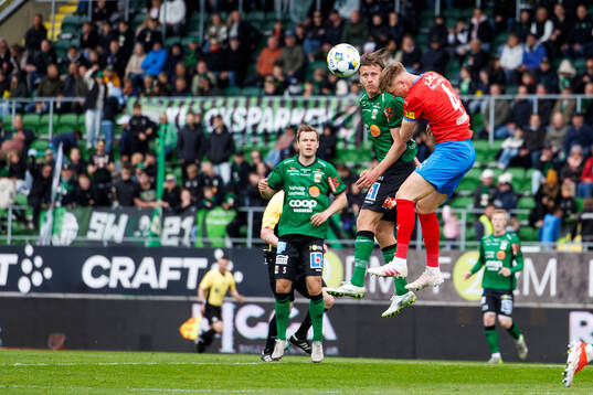 Varbergs Jesper Jonasson Westermark och Helsingborgs Marcus