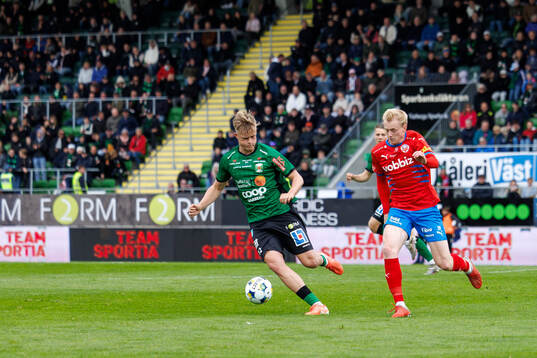 Varbergs Edvin Tellgren och Helsingborgs Oscar Aga