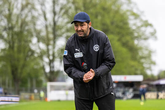 Värnamos tränare Juan Robledo