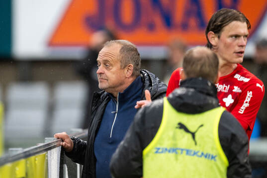 Värnamos assisterande tränare Jonas Thern och Hugo