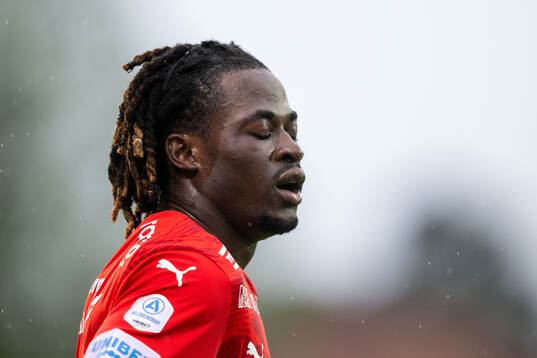 Värnamos Frank Junior Agyei deppar