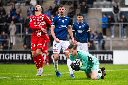 Halmstads målvakt Tim Rönning