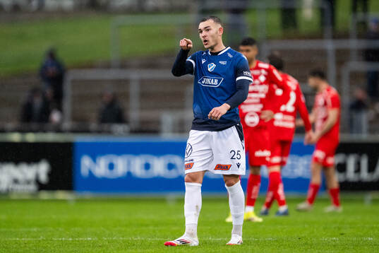 Halmstads Aleksander Damnjanovic Nilsson