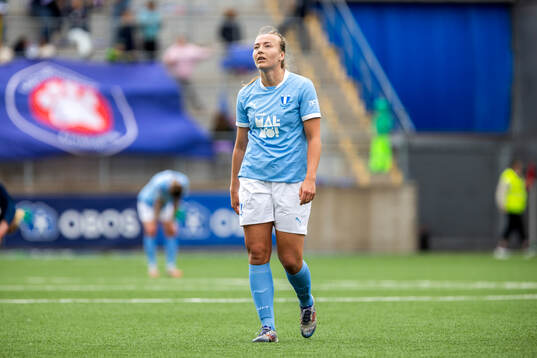 Malmö FFs Sara Kanutte Sørensen Fornes deppar
