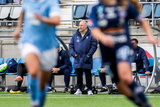 Malmö FFs tränare Jonas Valfridsson