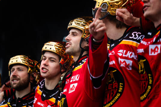 Luleås Isac Hedqvist och Mathias Bromé