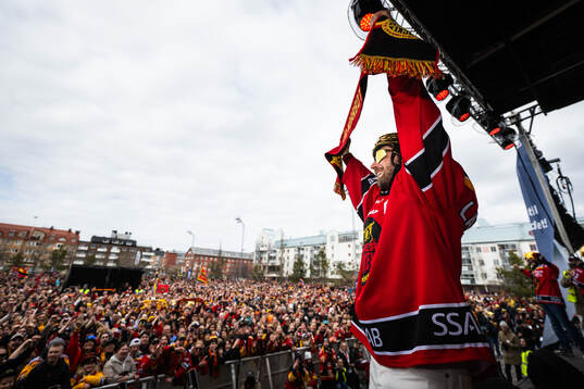 Luleås målvakt Joel Lassinantti