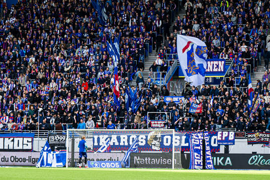 Spectators in the stands