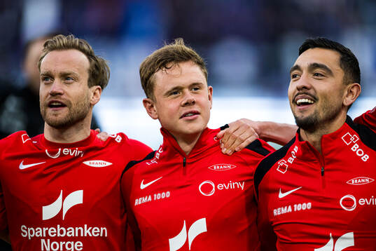 Bård Finne, Eggert Aron Gudmundsson and Niklas Castro of