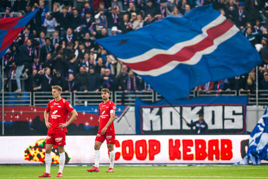 Fredrik Pallesen Knudsen of Brann looks dejected