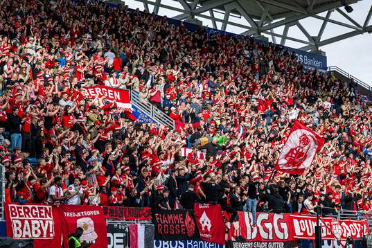 Spectators in the stands