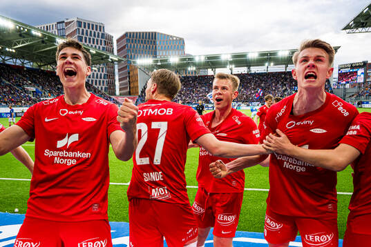 Eivind Helland, Mads Berg Sande, Aune Heggebø and Emil