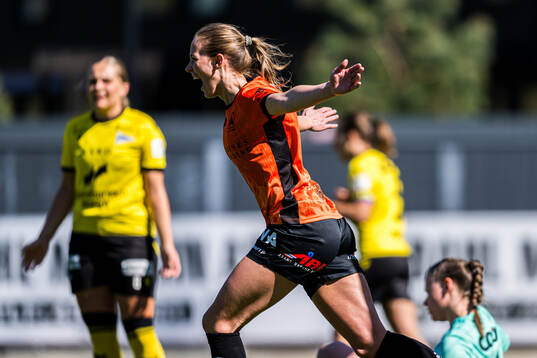 Marie Myhrvold Seim of Åsane celebrates