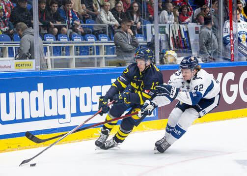 Max Friberg of Sweden and Robin Salo of Finland