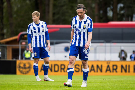 IFK Göteborgs Gustav Svensson deppar