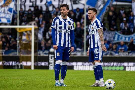 IFK Göteborgs Anders Trondsen och Tobias Heintz