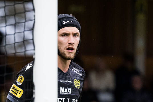 Mjällbys målvakt Noel Törnqvist