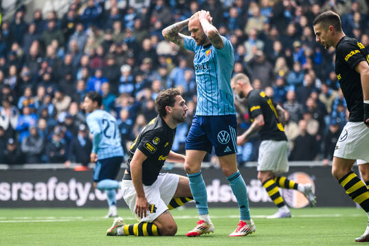 Djurgårdens Adam Ståhl deppar