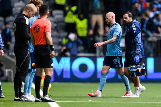 Djurgårdens Adam Ståhl med skada