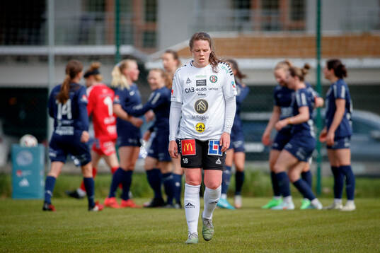 Örebro SKs Ida Ahlbom deppar vid 1-4