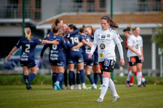 Örebro SKs Ida Ahlbom deppar vid 1-4