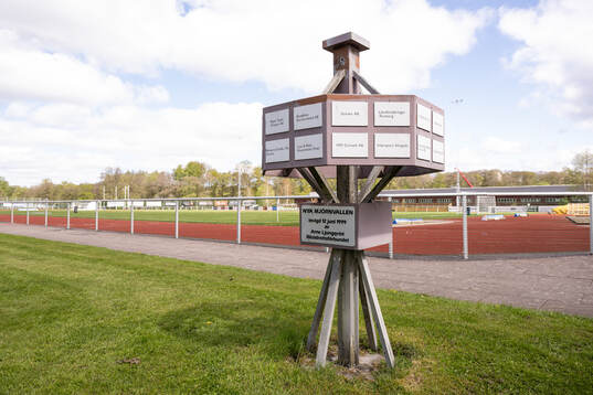 Minnesmärke på Mjörnvallen