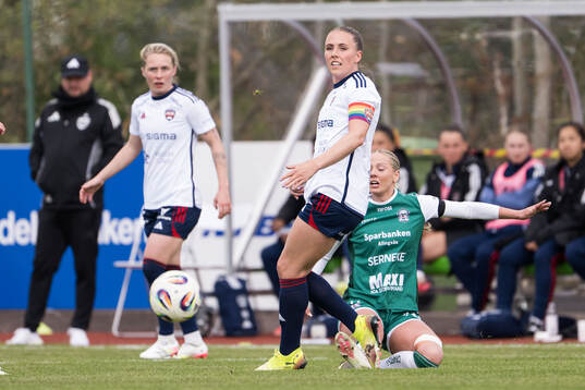 Rosengårds Gudrun Arnardottir och Alingsås Moa Öhman