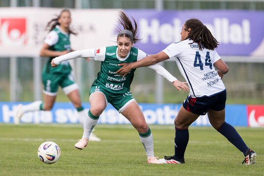 Alingsås Julia Elvbo och Rosengårds Jo-Anne Agbor Tataw