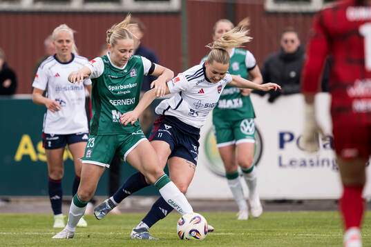 Alingsås Tilde Karlsson och Rosengårds Emma Jansson