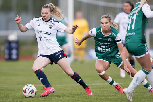 Rosengårds Bea Sprung och Alingsås Emmaliina Tulkki