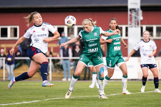 Rosengårds Oona Sevenius och Alingsås Moa Jarl